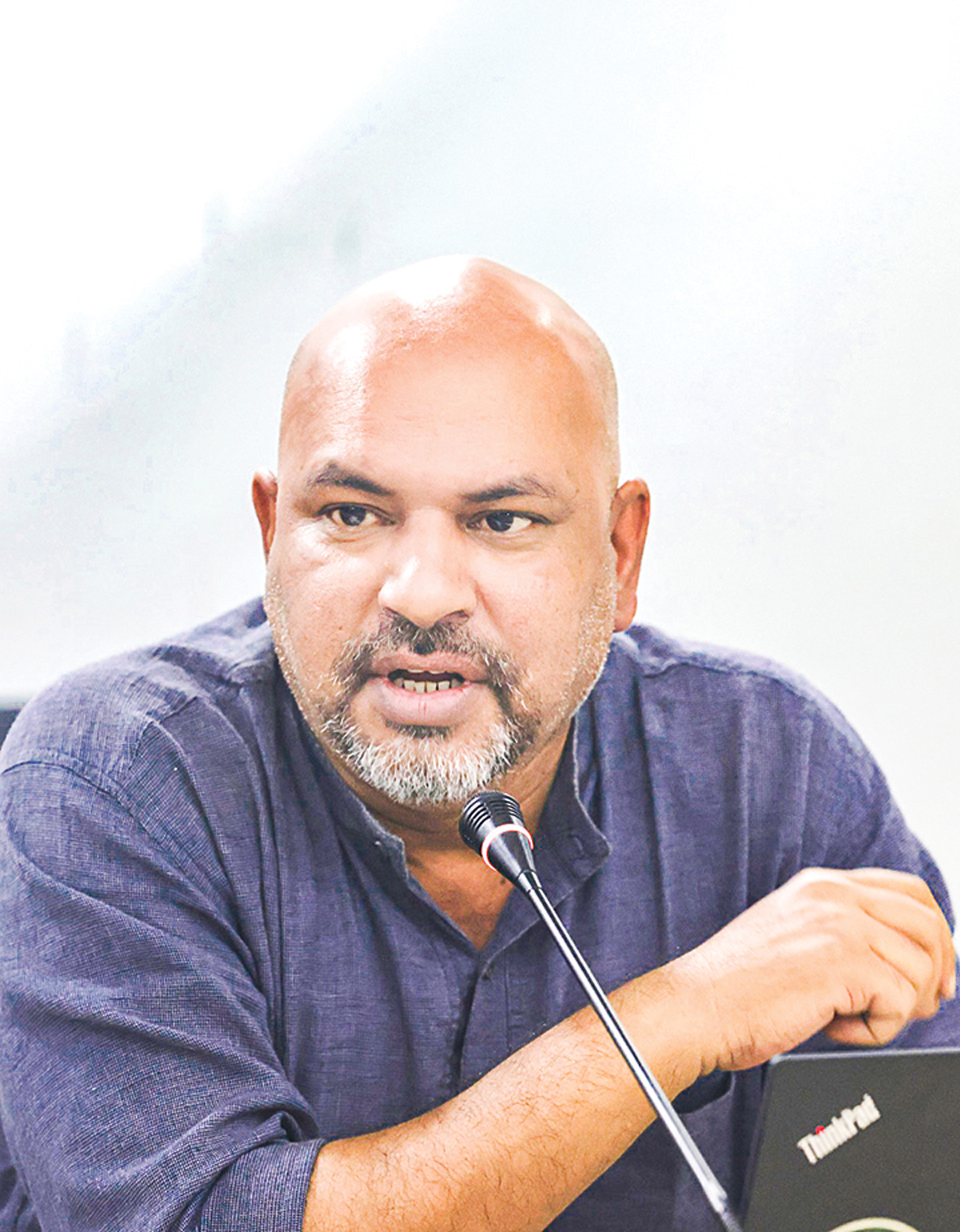 Mohammad Emran Hasan, Head of Climate Justice & Natural Resources Rights, Oxfam in Bangladesh. Photo: TBS
