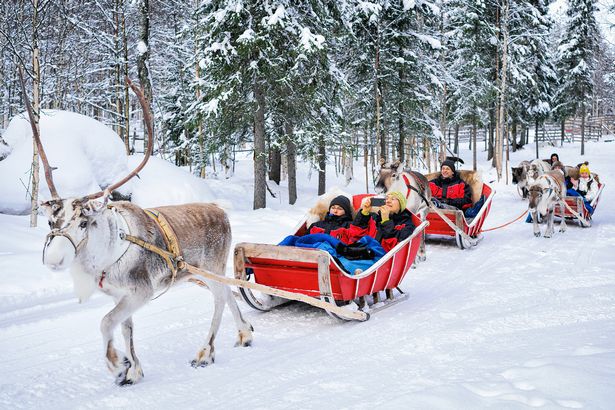 Lapland is super popular at Christmas time