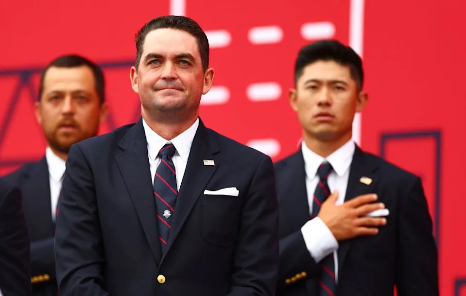 Team USA captain Keegan Bradley. James Marsh/Shutterstock