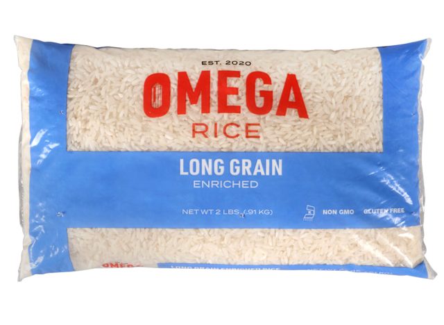 Omega Long Grain White Rice