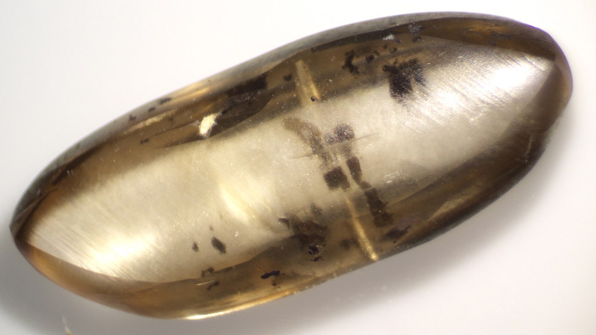 Close-up image of brown diamond