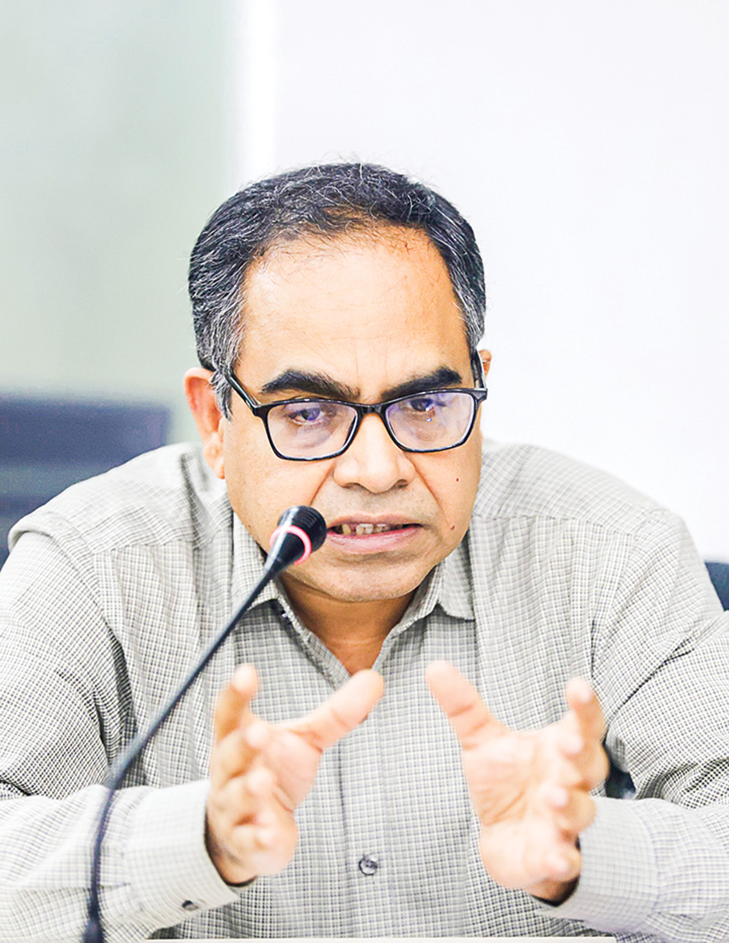 Dr Kazi Maruful Islam, Professor, Department of Development Studies, Dhaka University. Photo: TBS