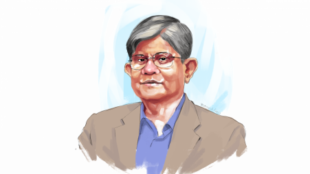 Salehuddin Ahmed. Sketch: TBS