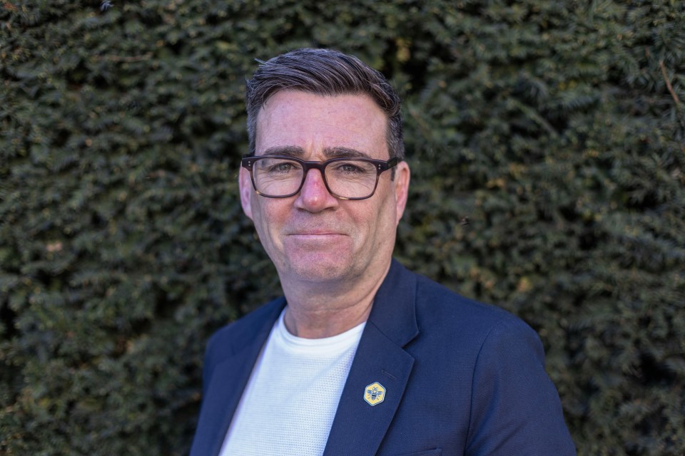 Manchester Mayor Andy Burnham.
