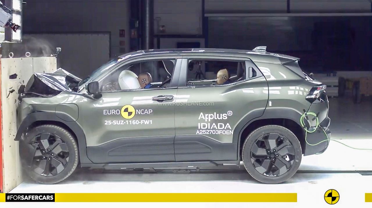 Maruti eVitara at EURO NCAP