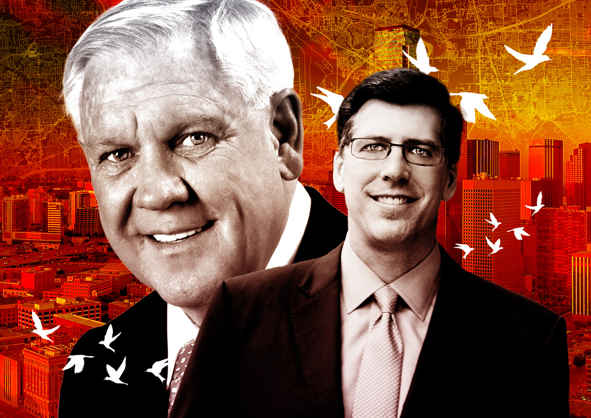 Crow Holdings' Harlan Crow and Michael Levy