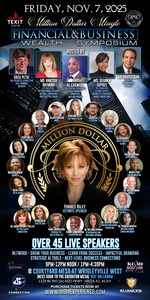 Join AC Caswell, Host, Greg Petri, Co Host, and Speaker Dr. Andrea Adams-Miller at the Million Dollar Mingle