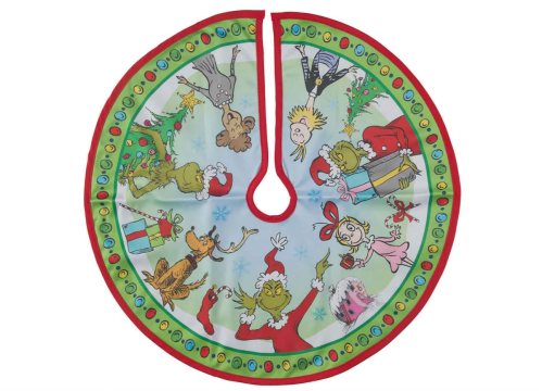 The Grinch christmas tree skirt