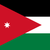 Jordan flag square