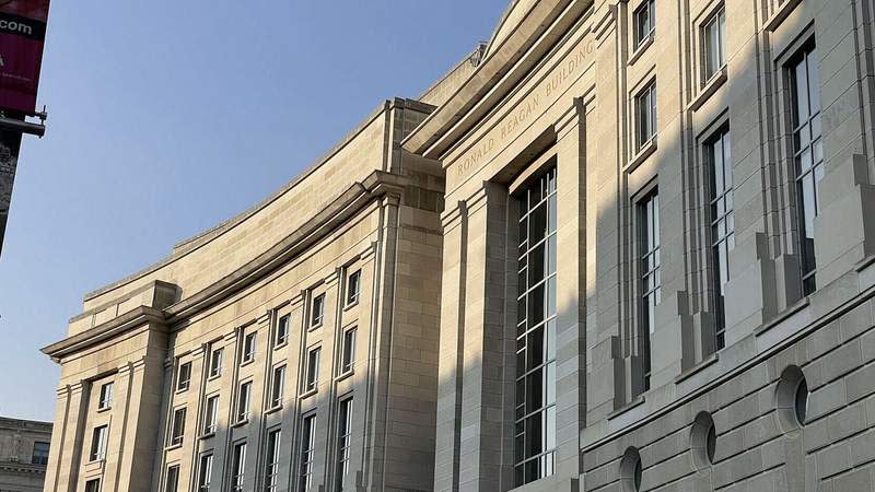 The Ronald Reagan Building and International Trade Center is shown in Washington, D.C. Photo: Caroline Boda / The Center Square