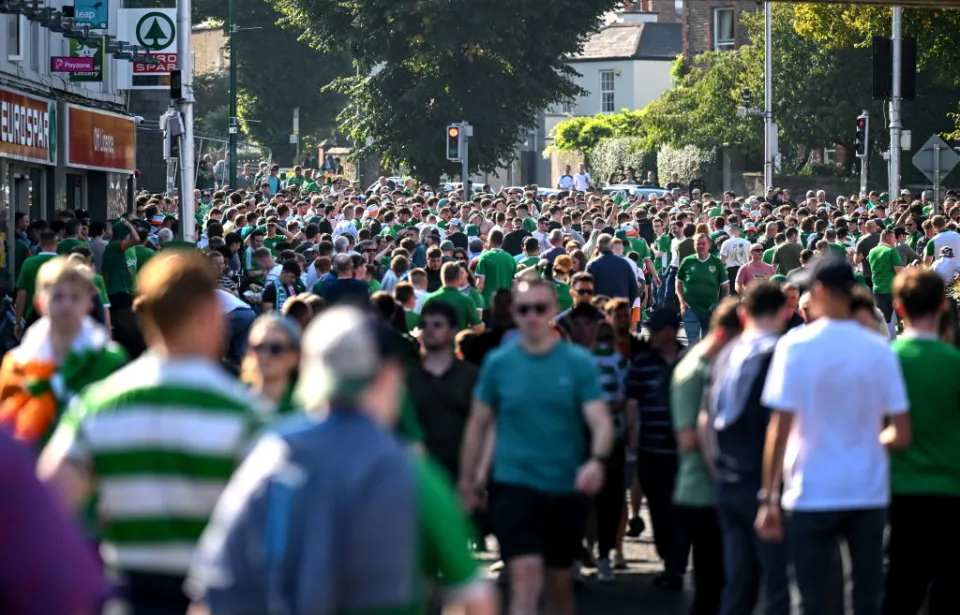 Ireland fans