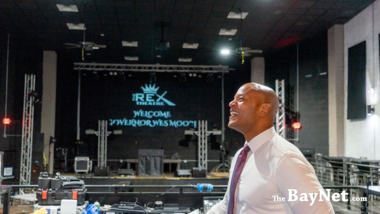 Image: Gov. Wes. Moore tours The Rex Theatre