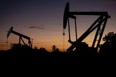 Brent has surged more than 30% since the Iran war started but the benchmark is well below the high above US$126 a barrel reached in late April. 