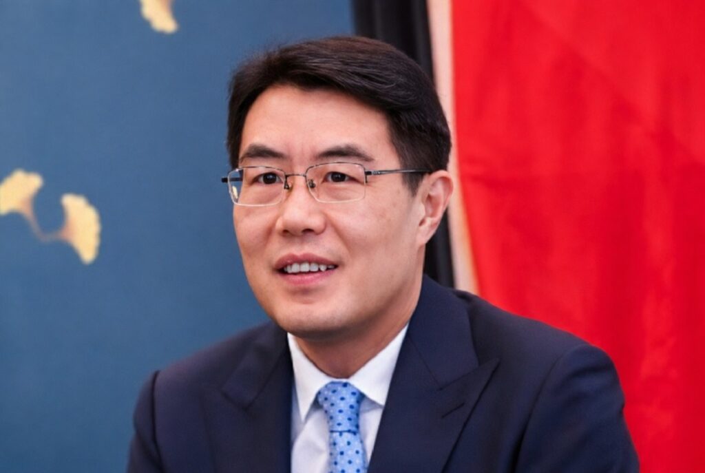 Zhu Jingyang, China ambassador in Colombia.